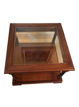 Load image into Gallery viewer, Vintage Portuguese Mahogany Side Table