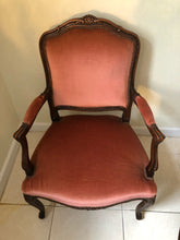 Load image into Gallery viewer, Vintage Louis XV Style Carved Wood ArmChairs set