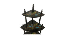 Load image into Gallery viewer, 1950s Vintage Japanese 5-Tiered Corner Display Shelf