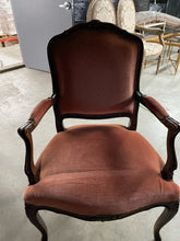Load image into Gallery viewer, Vintage Louis XV Style Carved Wood ArmChairs set