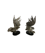 Load image into Gallery viewer, Pewter Rooster Figurines