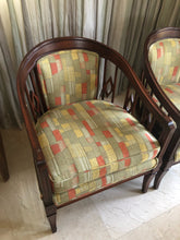 Load image into Gallery viewer, 1960s Retro Vintage Barrel Chairs - a pair