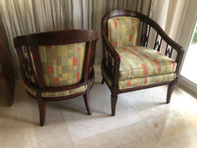 Load image into Gallery viewer, 1960s Retro Vintage Barrel Chairs - a pair