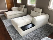 Load image into Gallery viewer, Leather Chaise Lounges - Set of 2