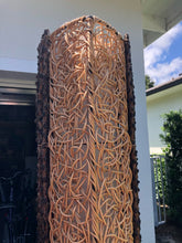 Load image into Gallery viewer, Rattan Coastal/Boho Chic/Tropical Decorative Floor Lamp