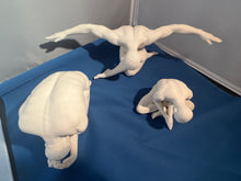 Load image into Gallery viewer, Fine Porcelain - Male Nude Sculpture - Stretched Arms