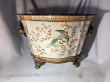 Load image into Gallery viewer, Vintage William Lowe 1895 Large Porcelain Planter