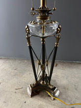 Load image into Gallery viewer, Vintage Lamp with Glass Bowl