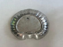 Load image into Gallery viewer, Large Matte Pewter Shell Bowl - Coastal Decorative Shell Bowl