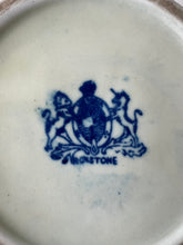 Load image into Gallery viewer, 1920s Vintage Ironstone Citrus Juicer Squeezer Blue & White Porcelain Pottery