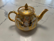 Load image into Gallery viewer, Vintage Gold Gibson Teapot - Made in England