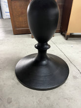 Load image into Gallery viewer, Pottery Barn Chapman Marble Round Pedestal Table with Custom Glass Top
