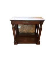Load image into Gallery viewer, French Empire Style Marble Top Console Table