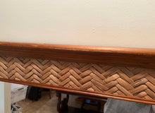Load image into Gallery viewer, Vintage 1990's Rattan Mirror