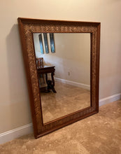 Load image into Gallery viewer, Vintage 1990's Rattan Mirror