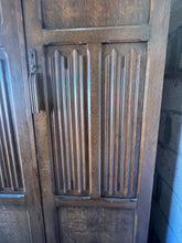 Load image into Gallery viewer, Antique Early 19th Century Wardrobe - Three Door Solid Oak
