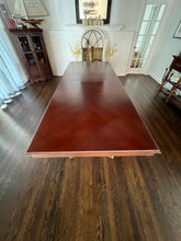 Load image into Gallery viewer, Broyhill Mahogany Traditional Pedestal Dining Table