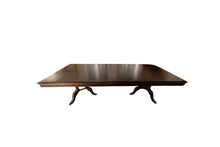 Load image into Gallery viewer, Broyhill Mahogany Traditional Pedestal Dining Table
