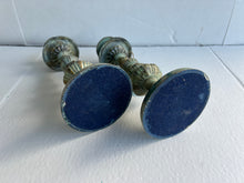 Load image into Gallery viewer, Vintage Rustic Metal Candelabras/Candleholder/Candlesticks - set of two