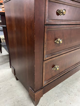 Load image into Gallery viewer, Vintage Lane Three Drawer Dresser Chest With Marble Top