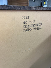 Load image into Gallery viewer, Vintage Lane Three Drawer Dresser Chest With Marble Top