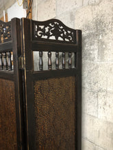 Load image into Gallery viewer, Antique Four Panel Room Divider