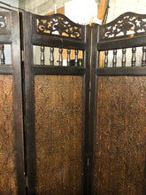 Load image into Gallery viewer, Antique Four Panel Room Divider