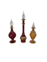 Load image into Gallery viewer, Egyptian Glass Perfume bottle Trio