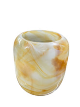 Load image into Gallery viewer, Large Tan Marble Pot Planter Vase