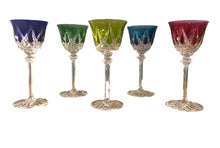 Load image into Gallery viewer, St. Louis Crystal Stemware in Colors