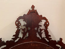 Load image into Gallery viewer, Antique Oval Mirror with Wood Frame