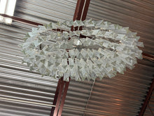 Load image into Gallery viewer, Italian Murano Glass Oval Chandelier