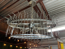 Load image into Gallery viewer, Italian Murano Glass Oval Chandelier