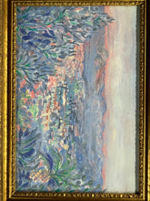 Load image into Gallery viewer, Framed Village at Sunset