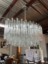 Load image into Gallery viewer, Italian Murano Glass Oval Chandelier