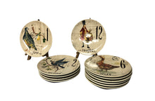 Load image into Gallery viewer, 12 Days of Christmas Salad/Dessert Plates