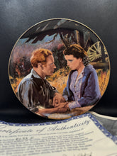 Load image into Gallery viewer, Vintage Gone with the Wind Commemorative Plates with COA - Limited Edition Golden Anniversary Series - by WS George Fine China
