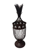 Load image into Gallery viewer, Vintage Metal Pineapple-Shaped Candle Lantern
