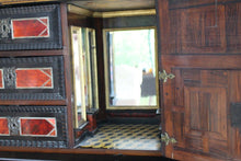 Load image into Gallery viewer, Antique 17th Century Dutch Travelling Chest made in the Netherlands in c. 1680 with 18th Cent Chinoiseries Stand c. 1700s
