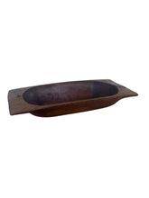 Load image into Gallery viewer, Antique Large Wooden Dough Bowl or Trencher Bowl, c. early 20th century
