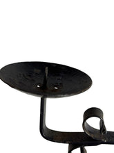 Load image into Gallery viewer, Antique Wrought Iron Floor Candelabras - Holds Five Candles - Set of 2
