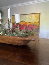 Load image into Gallery viewer, Antique Large Wooden Dough Bowl or Trencher Bowl, c. early 20th century
