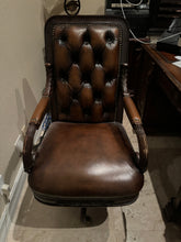 Load image into Gallery viewer, Executive Leather Desk Chair by Robb &amp; Stucky
