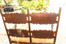 Load image into Gallery viewer, Antique Italian Carved Walnut Upholstered Bench, c. late 1800s
