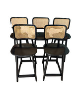 Load image into Gallery viewer, Cane Domino Counter Stool by Podium - Set of 5
