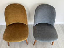 Load image into Gallery viewer, Vintage 1950s Mid Century Modern Upholstered Accent Chairs - Set of 2
