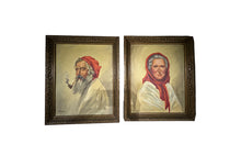 Load image into Gallery viewer, The Contented Man and Old Woman of Capri by P. Martini - Sold as a Set
