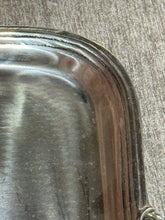 Load image into Gallery viewer, Large Pewter Tray Platter
