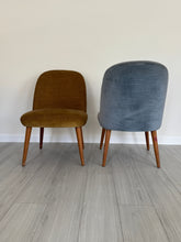 Load image into Gallery viewer, Vintage 1950s Mid Century Modern Upholstered Accent Chairs - Set of 2
