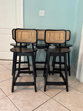 Load image into Gallery viewer, Cane Domino Counter Stool by Podium - Set of 5
